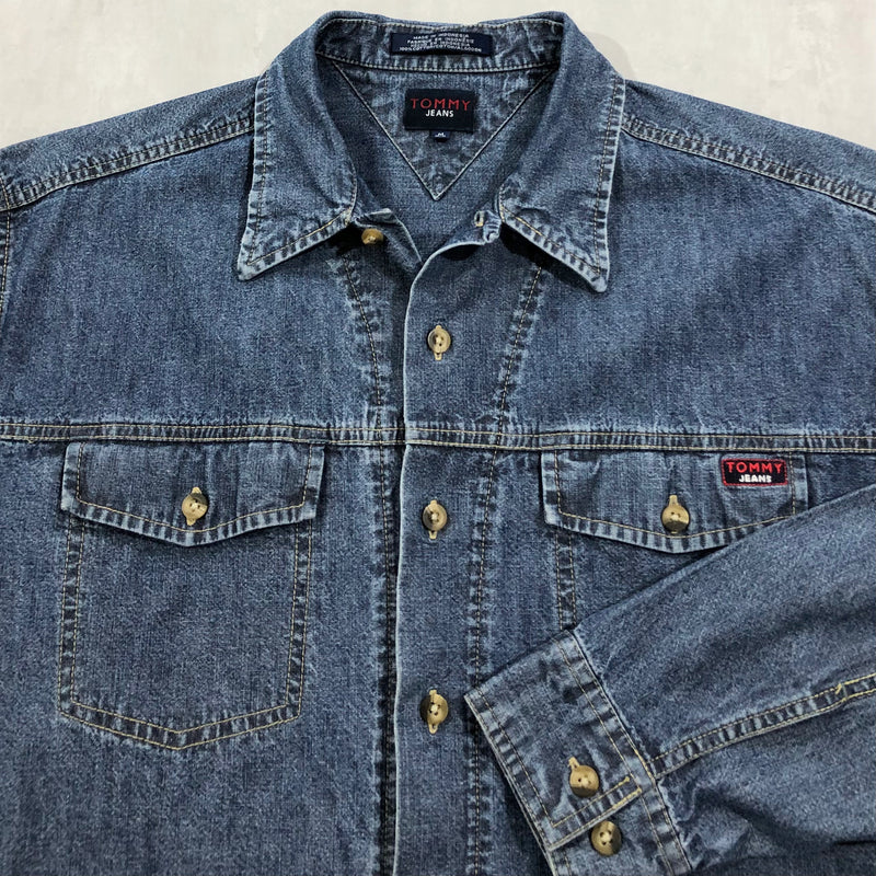 Vintage Tommy Jeans Denim Shirt (M)