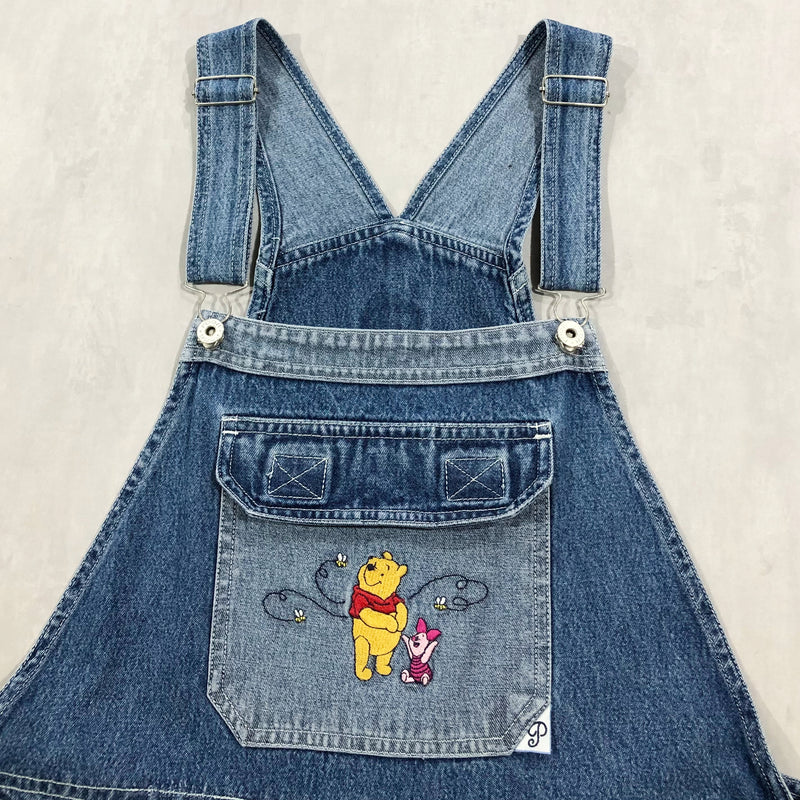 Vintage Disney Denim Overalls Pooh (W/L)