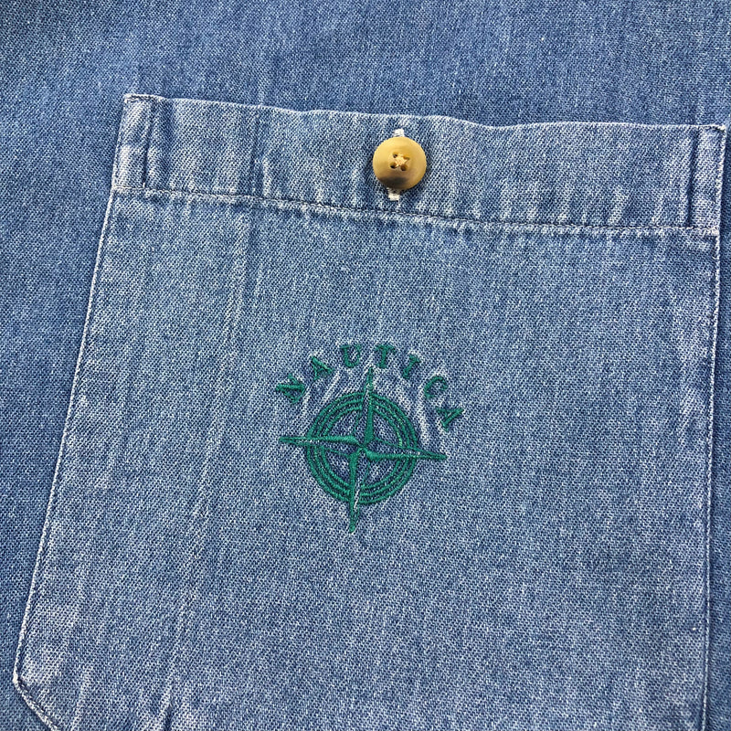 Vintage Nautica Denim Shirt (L/BIG)