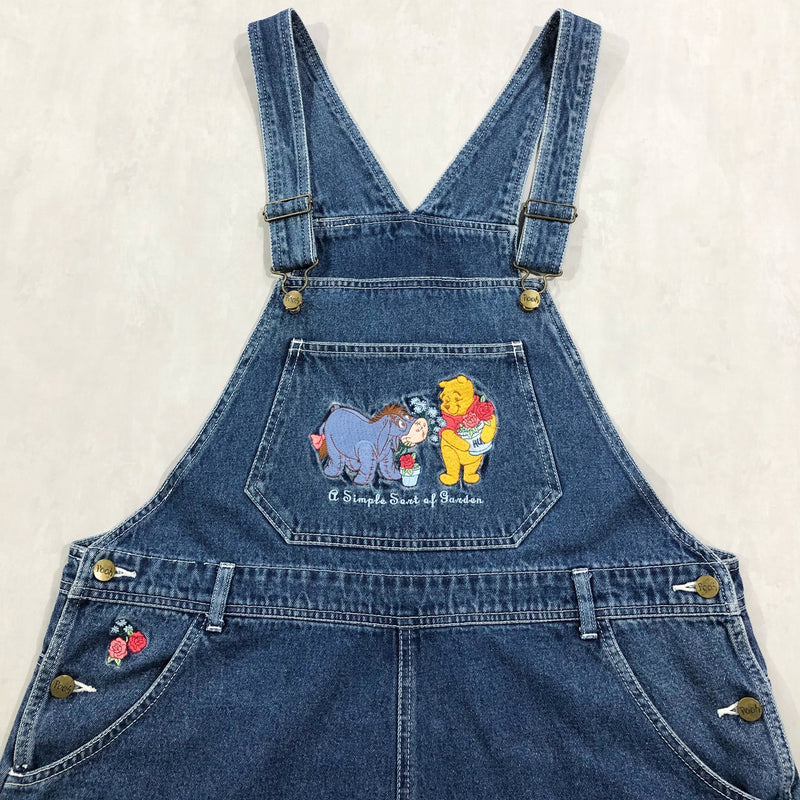 Vintage Disney Denim Overalls Pooh & Eeyore (W/2XL)