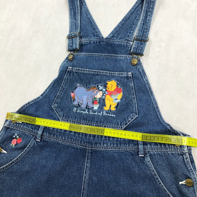 Vintage Disney Denim Overalls Pooh & Eeyore (W/2XL)