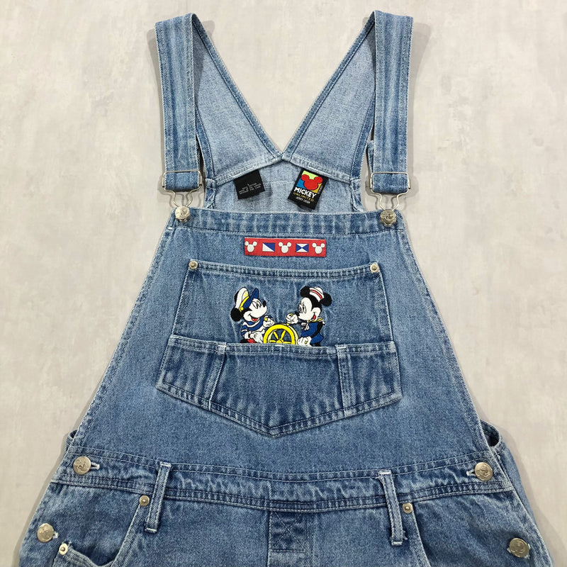 Vintage Disney Denim Overalls Mickey & Minnie (W/M)