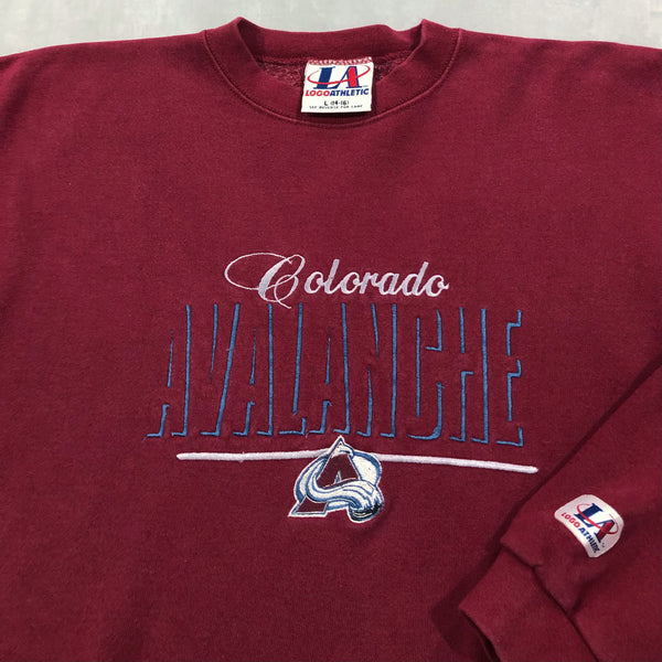 Vintage Logo Athletic Sweatshirt NHL Colorado Avalanche (S)