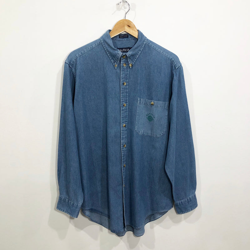 Vintage Nautica Denim Shirt (L/BIG)