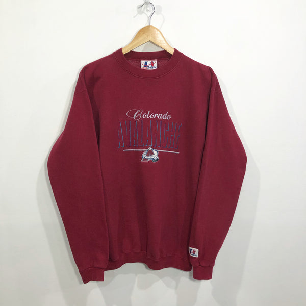 Vintage Logo Athletic Sweatshirt NHL Colorado Avalanche (S)