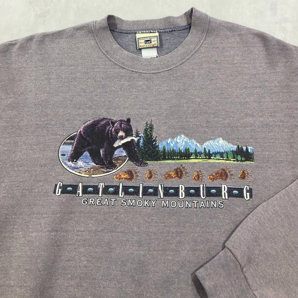 Vintage Lee Sweatshirt Great Smoky Mountains (XL)