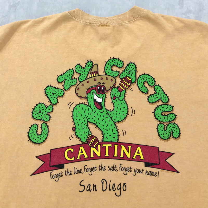 Vintage Crazy Shirts T-Shirt Crazy Cactus USA (XL/TALL