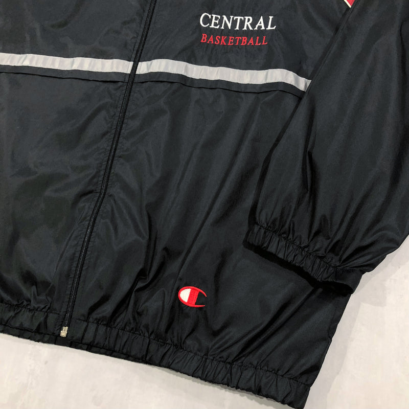 Vintage Champion Lightweight Jacket Central Basketball (XL)