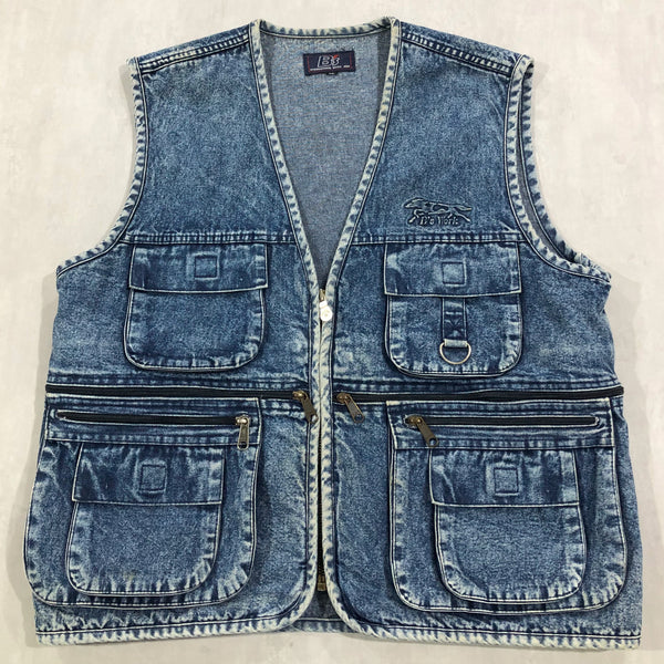 Vintage Denim Vest (S/SHORT)