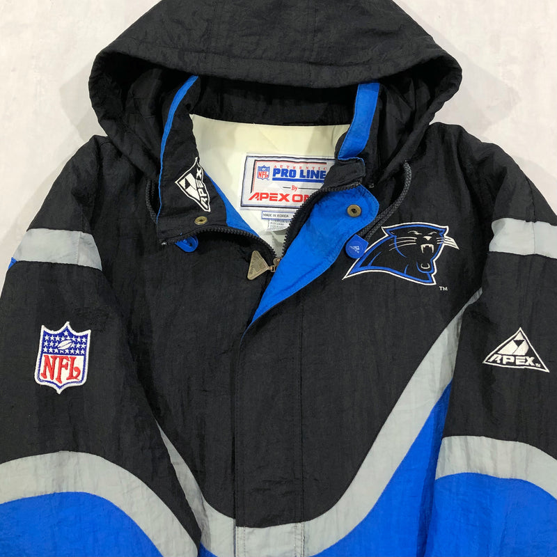 Vintage APEX NFL Jacket Carolina Panthers (XL)