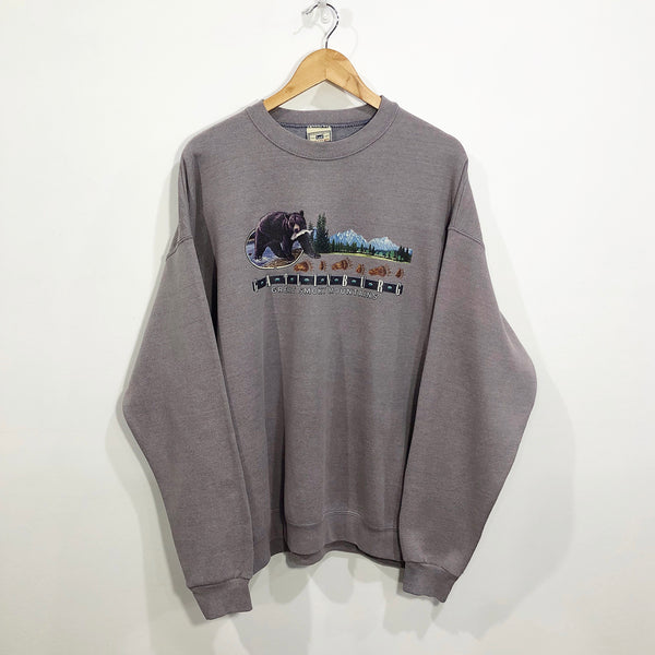 Vintage Lee Sweatshirt Great Smoky Mountains (XL)