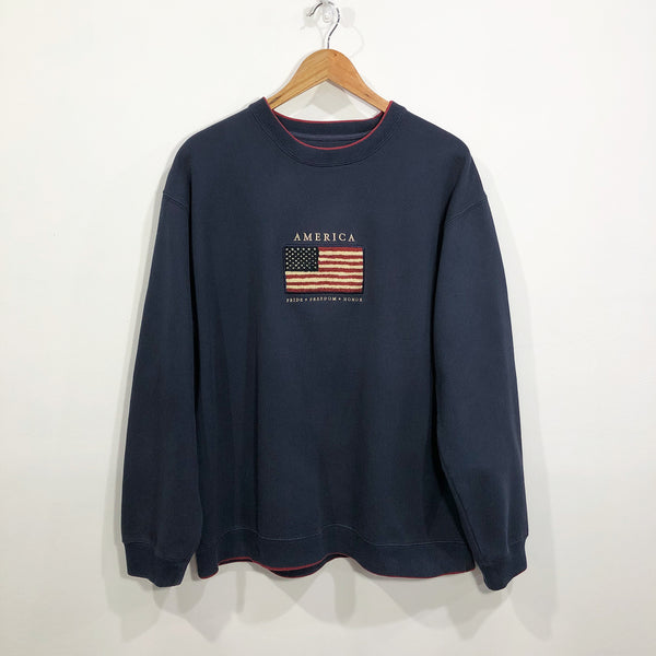 Croft & Barrow Sweatshirt America (L/BIG)