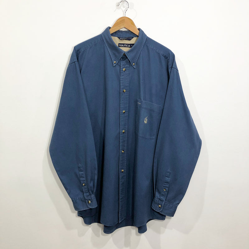 Vintage Nautica Shirt (XL/TALL)