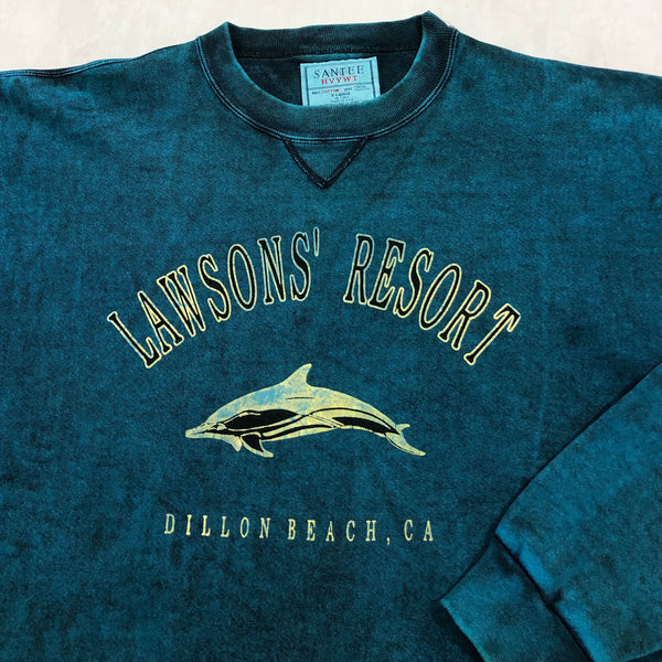 Vintage Heavy Sweatshirt Lawson's Resort USA (XL/BIG-2XL)