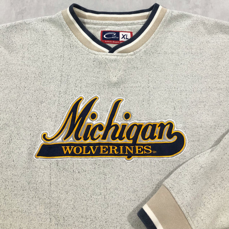 Vintage Sweatshirt Michigan Uni Wolverines (XL/BIG)