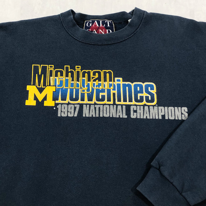 Vintage Sweatshirt 1997 Michigan Uni Wolverines (L)