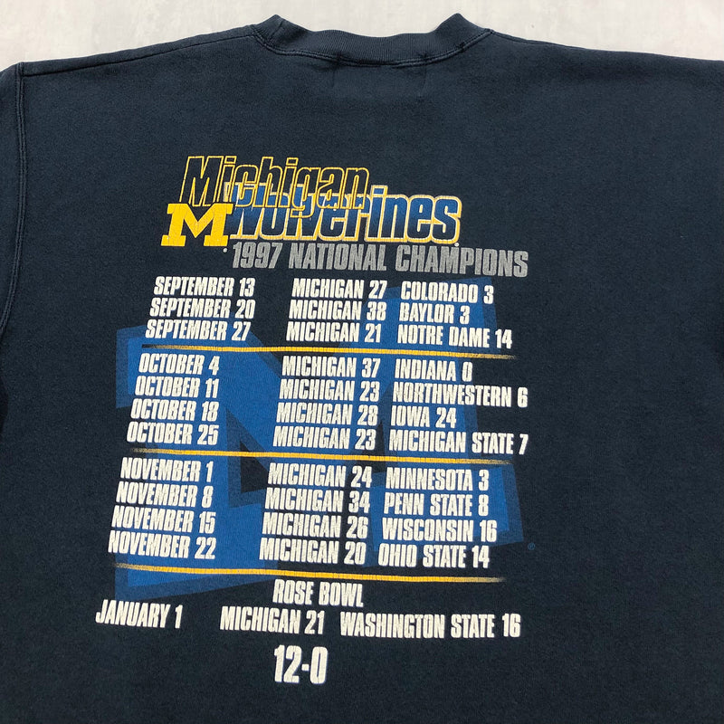 Vintage Sweatshirt 1997 Michigan Uni Wolverines (L)