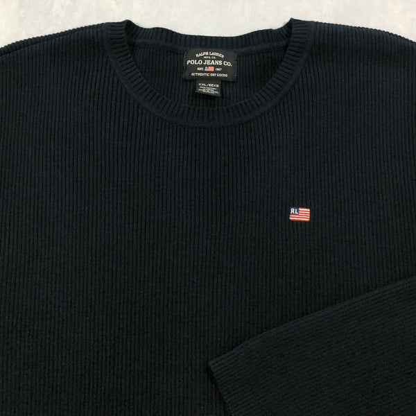 Vintage Polo Jeans Co. Ralph Lauren Knit Sweater (2XL)