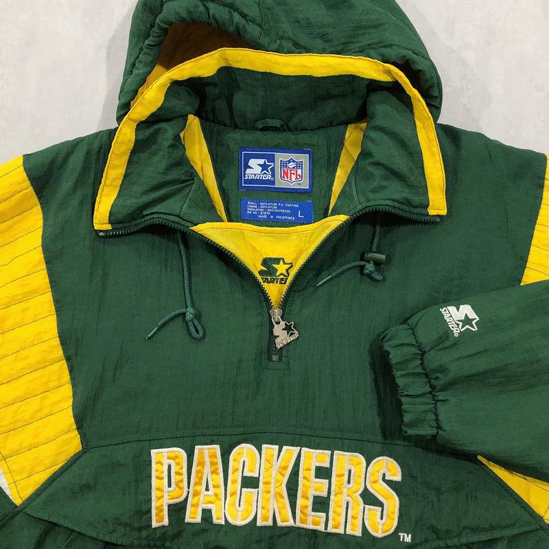 Vintage Starter Jacket NFL Green Bay Packers (2XL) – VINTAGELANDNZ