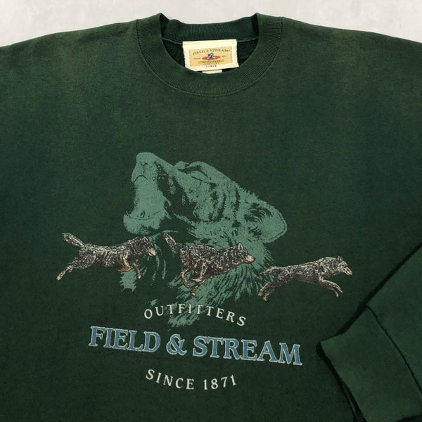 Vintage Sweatshirt Field & Stream USA (L/SHORT)