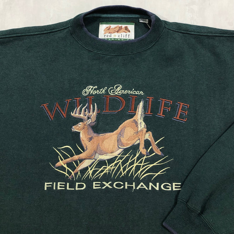 Vintage Sweatshirt Wildlife Field Exchange (2XL)