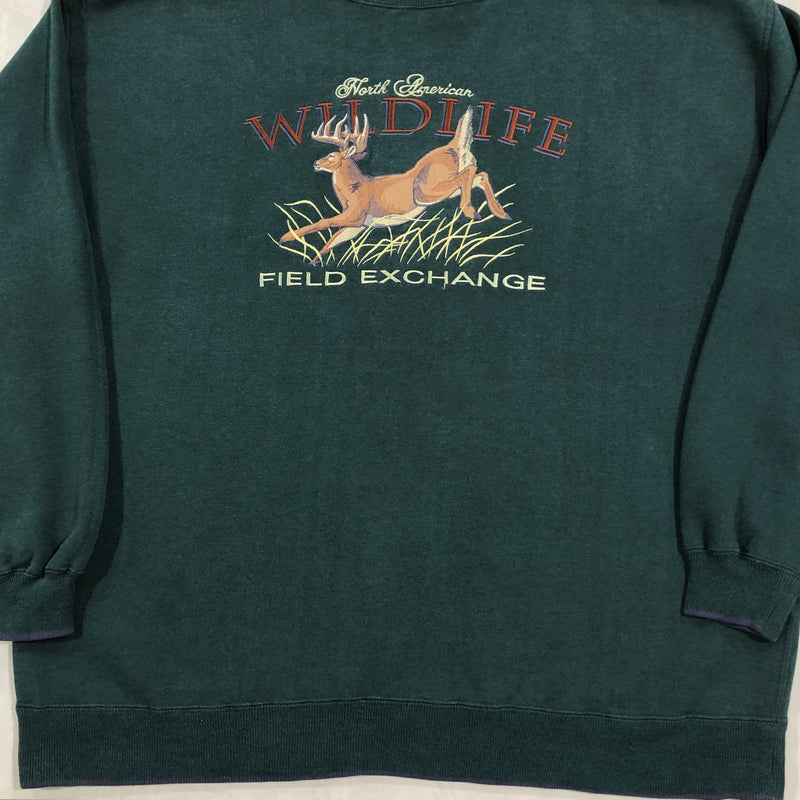 Vintage Sweatshirt Wildlife Field Exchange (2XL)