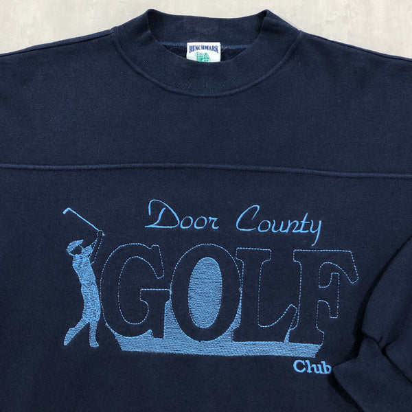 Vintage Sweatshirt Door County Golf Club USA (L/BIG/SHORT)