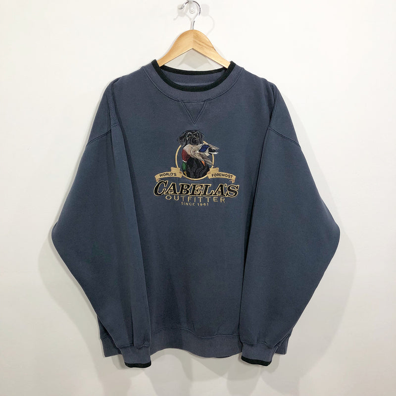 Vintage Sweatshirt Cabela s Outfitter XL BIG VINTAGELANDNZ