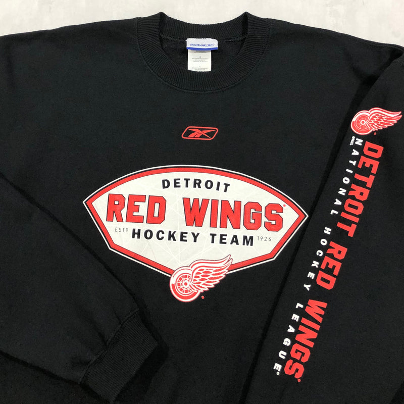 Vintage Reebok NHL Sweatshirt Detroit Red Wings (L)