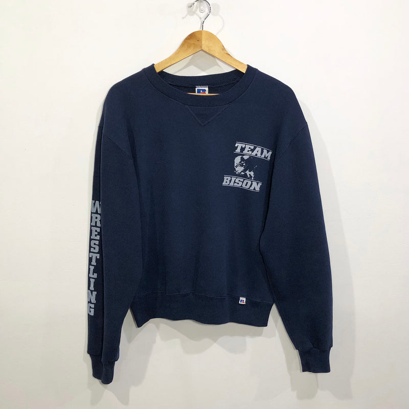 Vintage Russell Sweatshirt Team Bison USA (W/M)