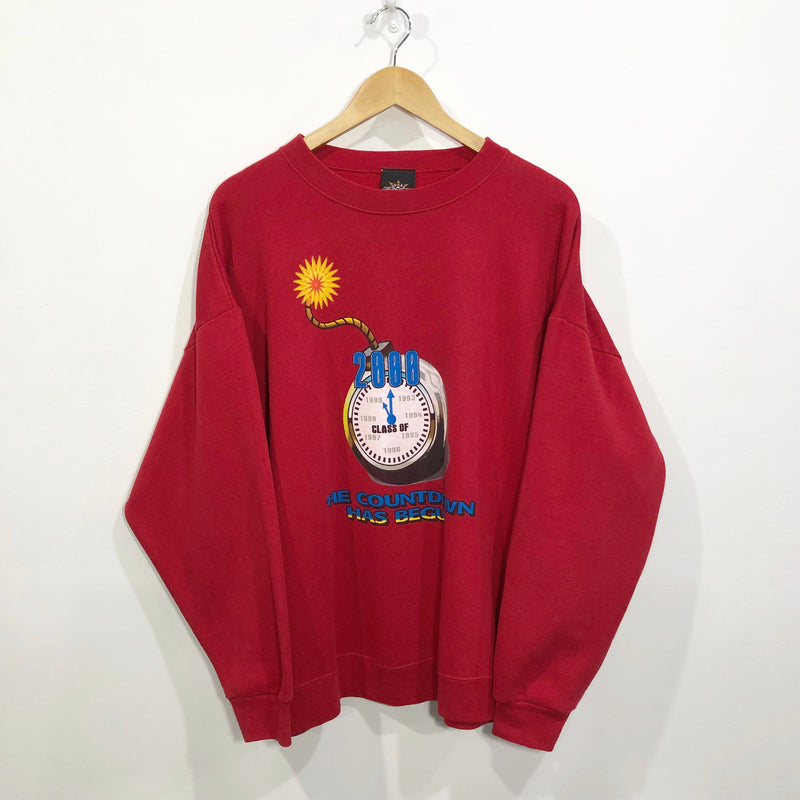 Vintage Sweatshirt 2000 The Countdown has begun USA (L/BIG)