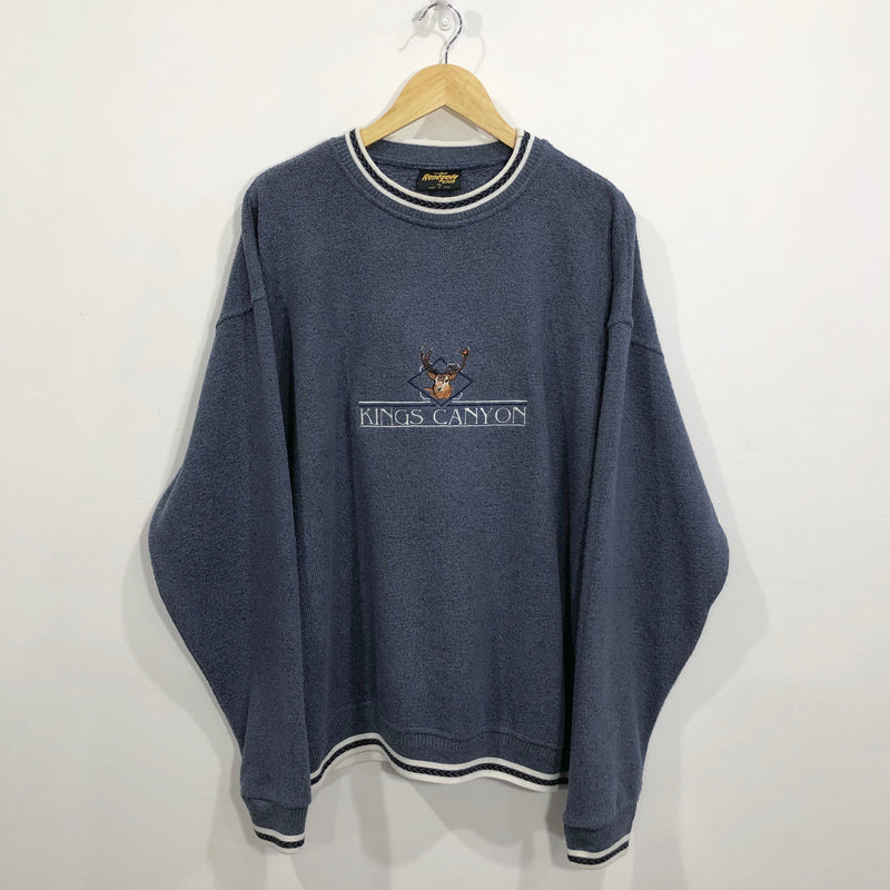 Vintage Sweatshirt Kings Canyon USA (XL/BIG-2XL)