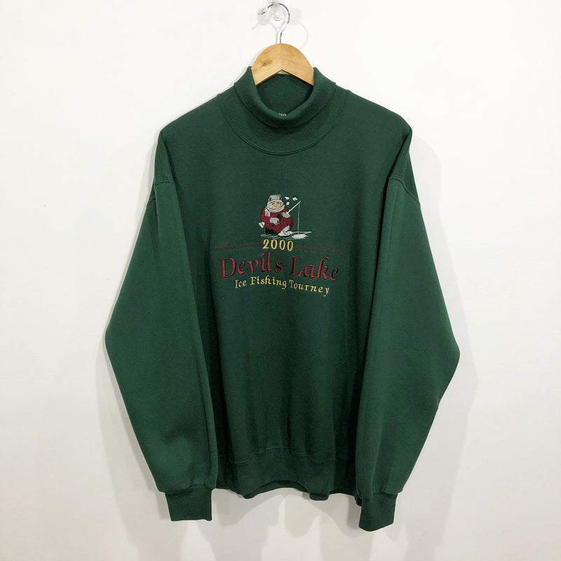 Vintage Sweatshirt 2000 Devils Lake USA (L/BIG)