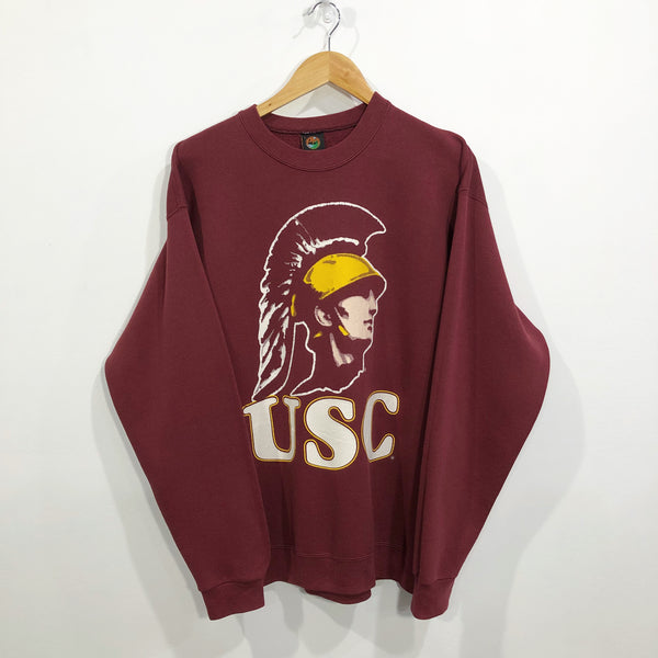 Vintage Sweatshirt Southern California Uni Trojans USA (M-L)