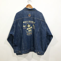 Vintage Disney Denim Jacket Walt Disney Studios (XL/BIG-2XL)