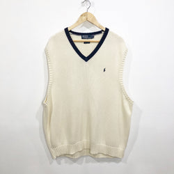 Vintage Polo Ralph Lauren Knit Vest (2XL)