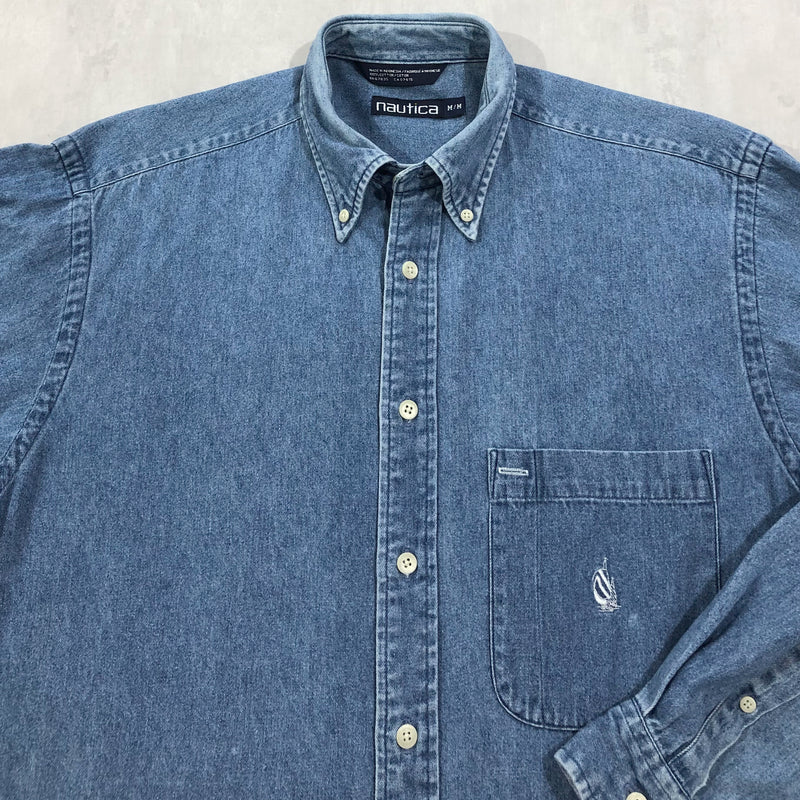 Vintage Nautica Denim Shirt (L)