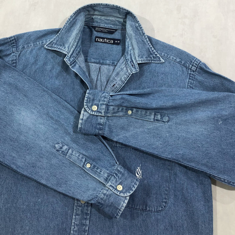 Vintage Nautica Denim Shirt (L)