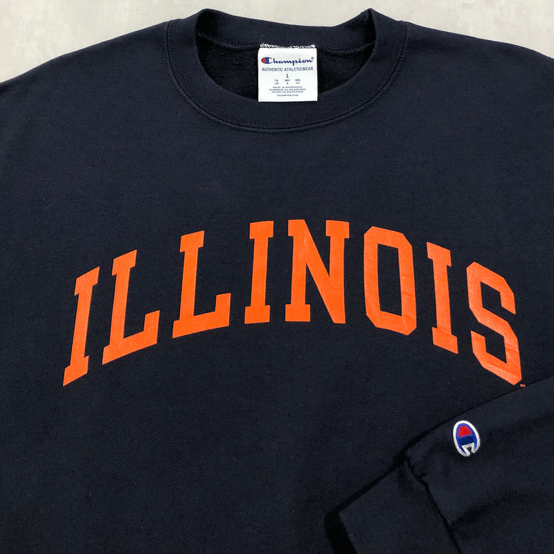 Champion Sweatshirt Illinois Uni (L)