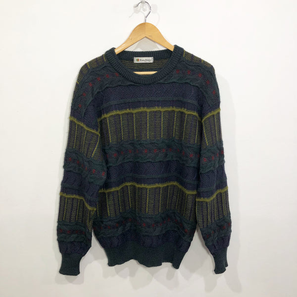 Vintage Knit Sweater (M)