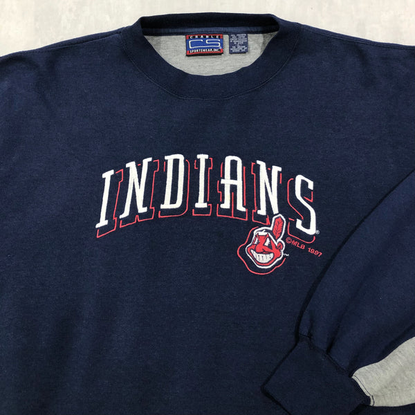 Vintage Sweatshirt 1997 MLB Cleveland (2XL/BIG)