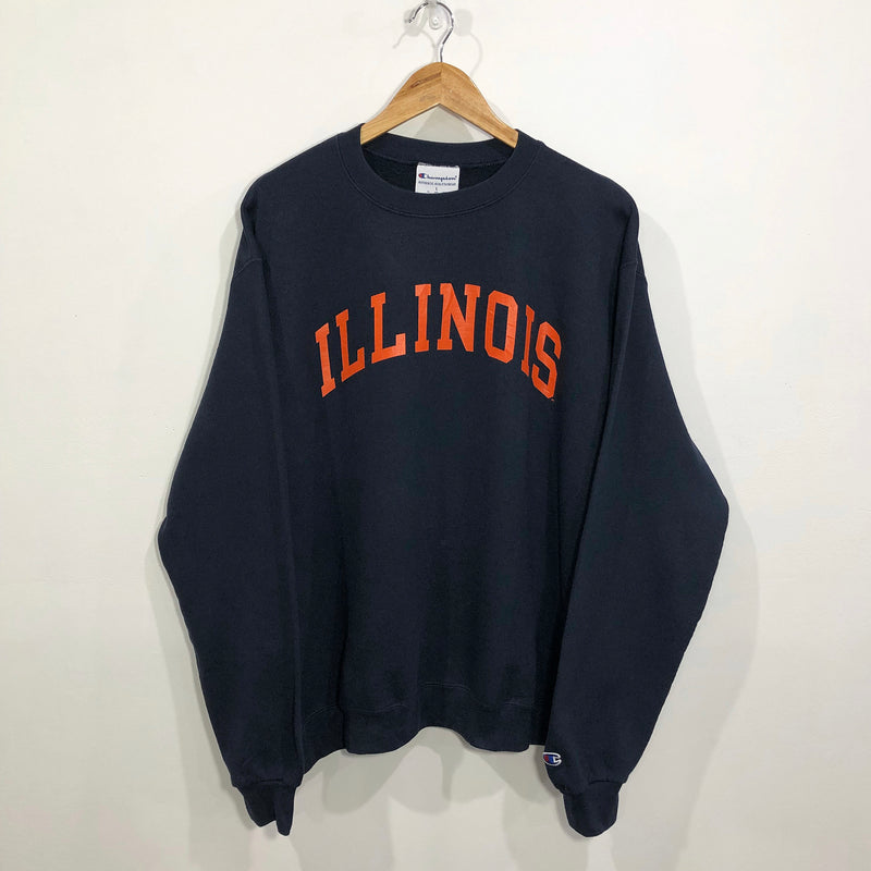 Champion Sweatshirt Illinois Uni (L)