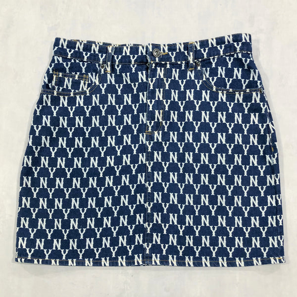 MLB Denim Mini Skirt (31)