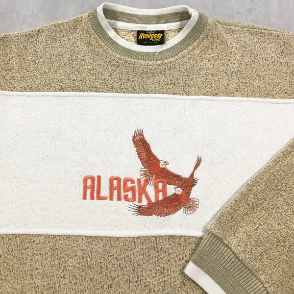 Vintage Sweatshirt Alaska USA (M)