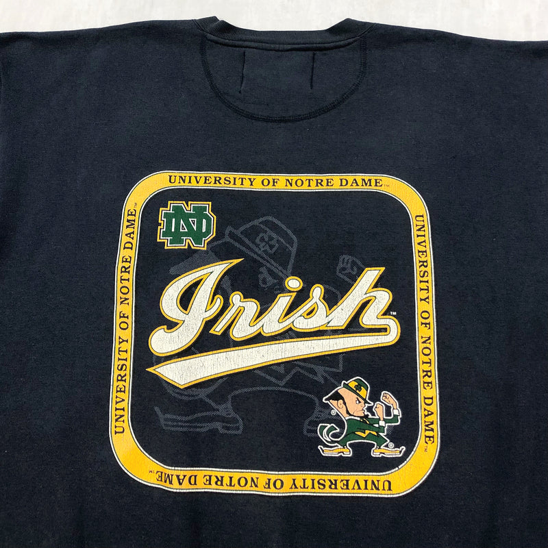 Vintage Sweatshirt Notre Dame Uni Fighting Irish (2XL)