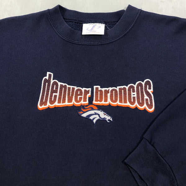 Vintage Logo Athletic Sweatshirt NFL Denver Broncos (M/SHORT)