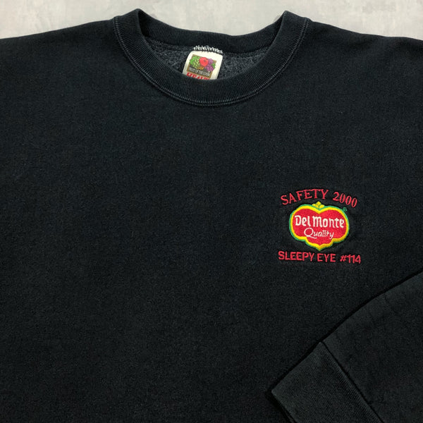 Vintage Fruit of the Loom Sweatshirt 2000 Belmont (S/SHORT)