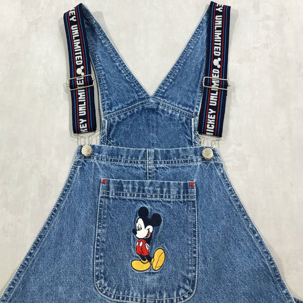 Vintage Disney Denim Overalls Mickey (W/L)
