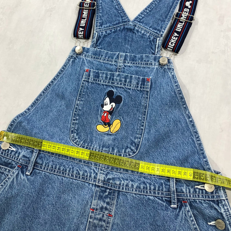 Vintage Disney Denim Overalls Mickey (W/L)