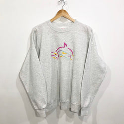 Vintage Hanes Sweatshirt Manama City Beach (W/L)